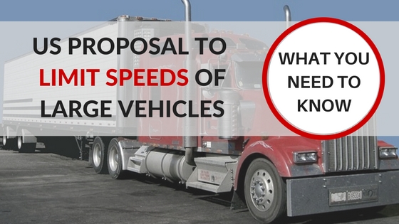 What you need to know about the new US truck speed limit proposal