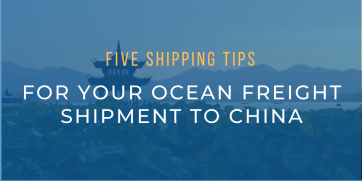 Shipping to China - Tips & Process