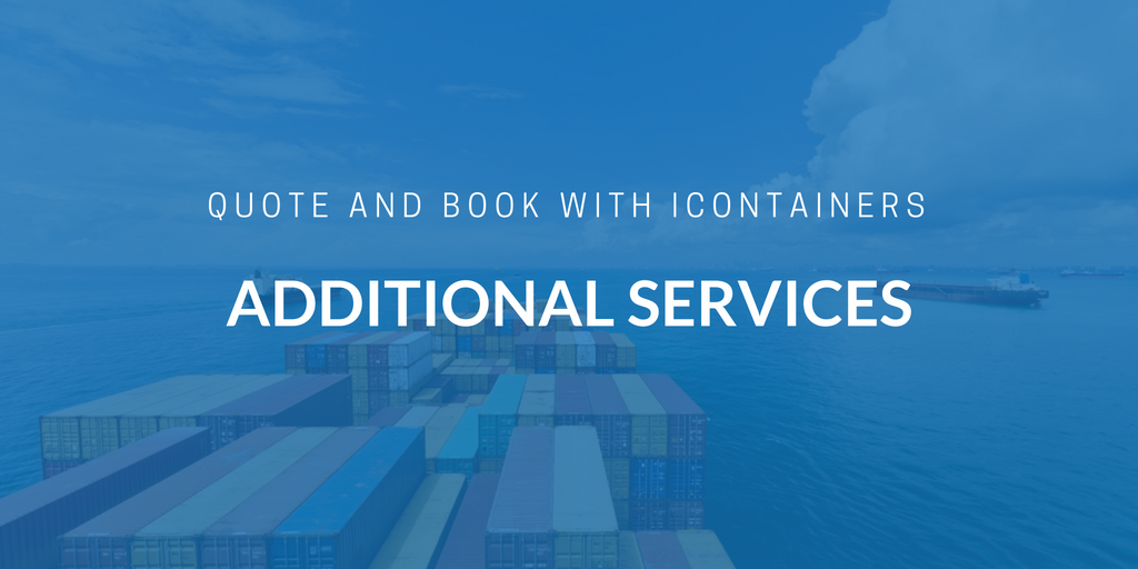 Selecting additional ocean freight services