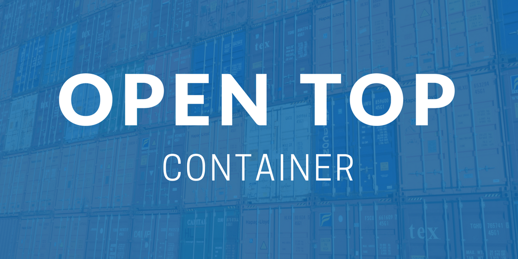 Open top container