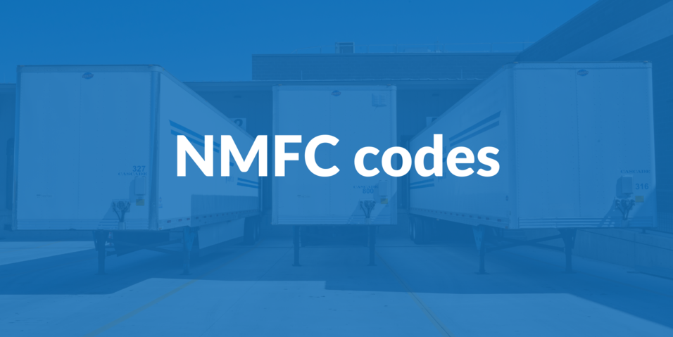 What are NMFC codes