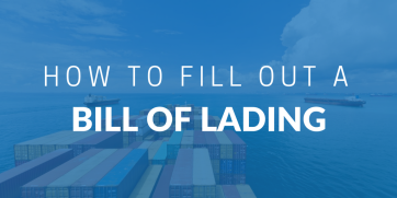How to fill out a Bill of Lading