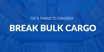 Top 5 Things to Consider When Shipping Break Bulk