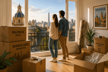 moving valencia to buenos aires