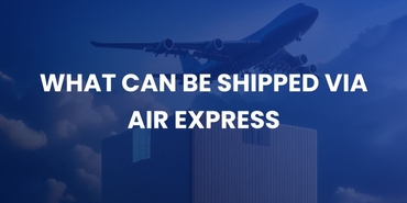 What can be shipped via air express