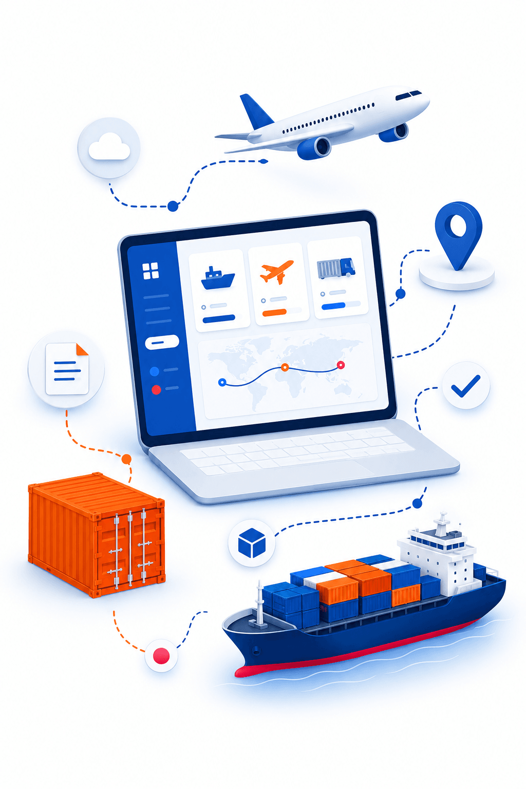 Connected platform for global freight Connected platform for global freight