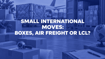 Boxes, Air Freight, Or LCL
