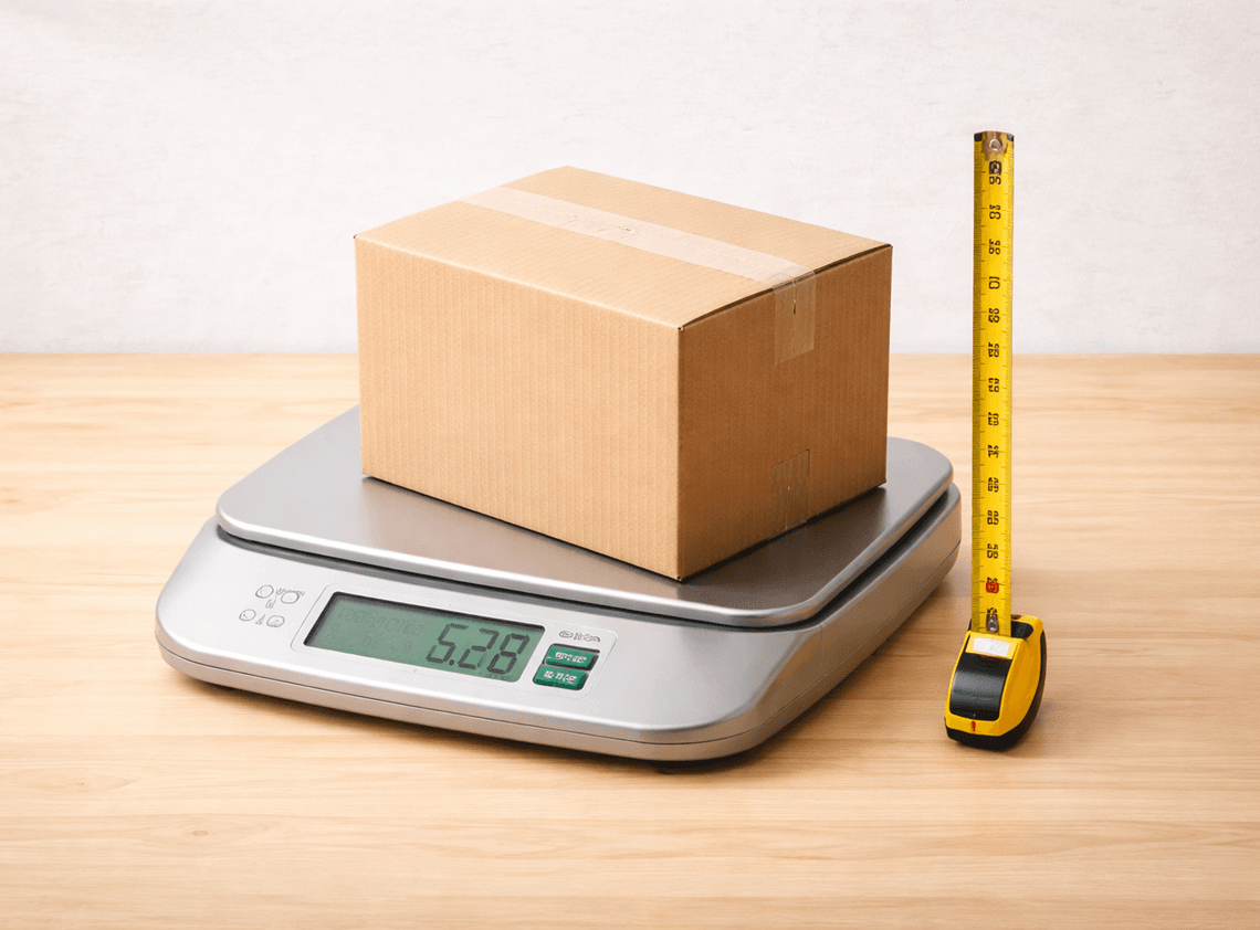 chargable & volumetric