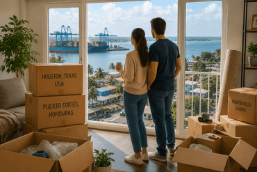 Moving From Houston to Puerto Cortés