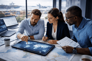 AI route optimization