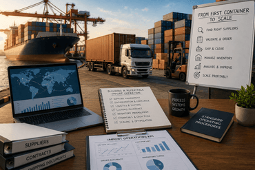 Import operations strategy at the port